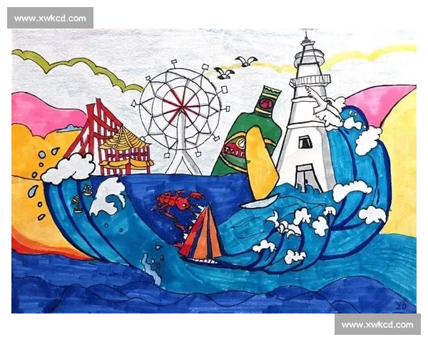 童心飞扬的儿童绘画比赛作品图片精彩展示与成长记录梦想启航瞬间